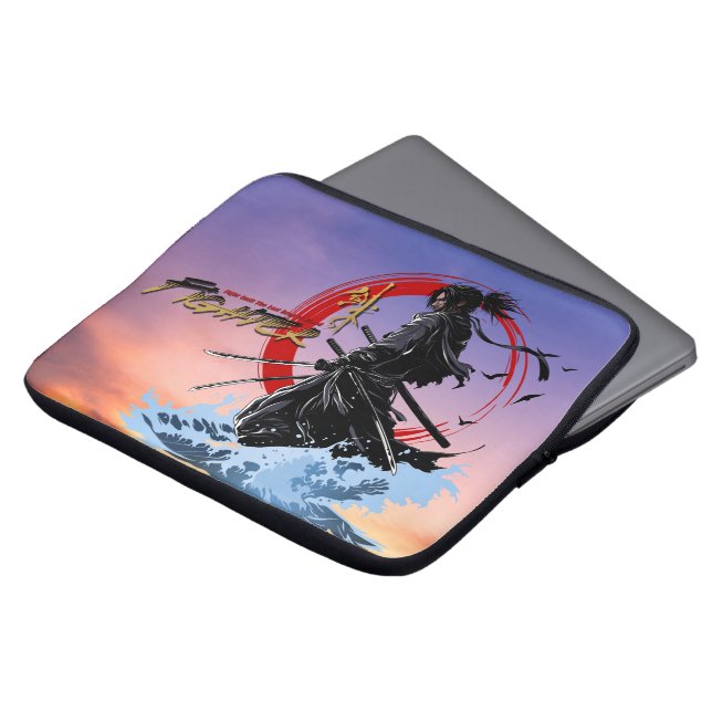Capa Para Notebook Lutador Estilo Anime | 33 cm (Frente Topo)