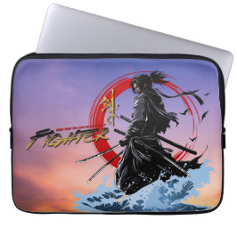Capa Para Notebook Lutador Estilo Anime | 33 cm