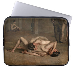 Capa Para Notebook Lutadores (por Thomas Eakins)