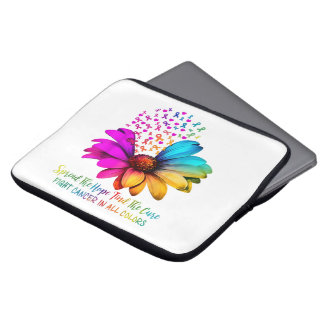 Capa Para Notebook Lutar Contra o Câncer em Todas e Cada Cor Fitas Fl