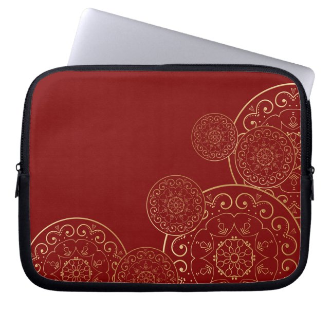 Capa Para Notebook Luxury Mandala 50 (Frente)