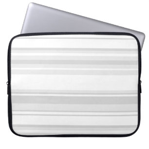 Capa Para Notebook Luz - listras cinzentas