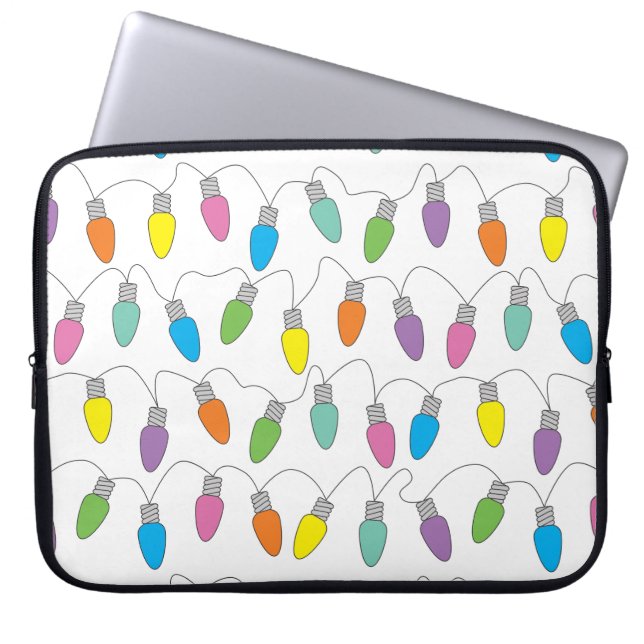 Capa Para Notebook Luzes de Natal (Frente)