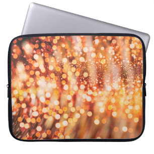 Capa Para Notebook Luzes de ouro naturais e brilhantes