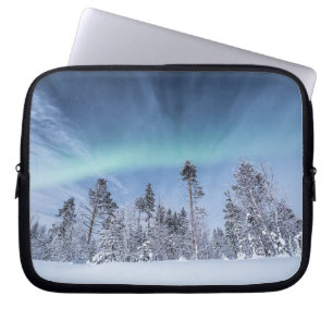 Capa Para Notebook Luzes do norte ao norte da Noruega