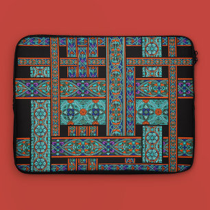 Capa Para Notebook Luzes do norte Bolsa de laptop de vidro