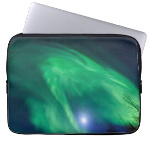 Capa Para Notebook Luzes Nortes Aurora Borealis Fairbanks