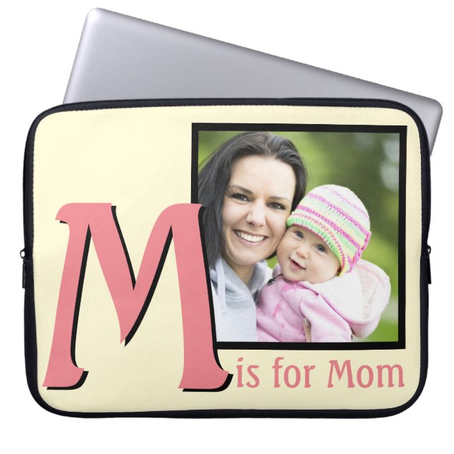Capa Para Notebook M para a mãe (Frente)