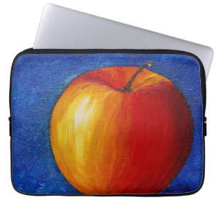 Capa Para Notebook Maçã Vermelha - Impressão de Tela de Pintura "Aind