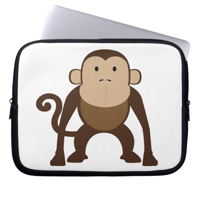 Capa Para Notebook Macaco (Frente)
