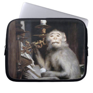 Capa Para Notebook Macaco sorridente