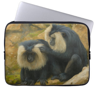 Capa Para Notebook Macaque Bond - Ritual de Alinhamento
