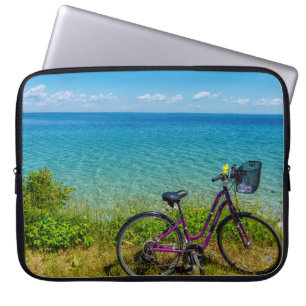 Capa Para Notebook Mackinac Island Bike