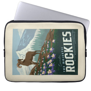 Capa Para Notebook Macy's Flower Show Rockies