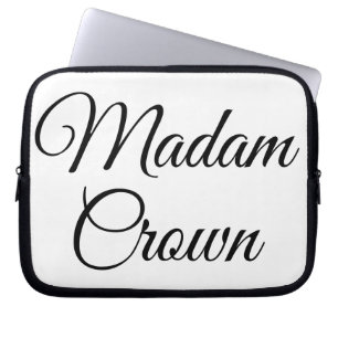 Capa Para Notebook Madame Crown