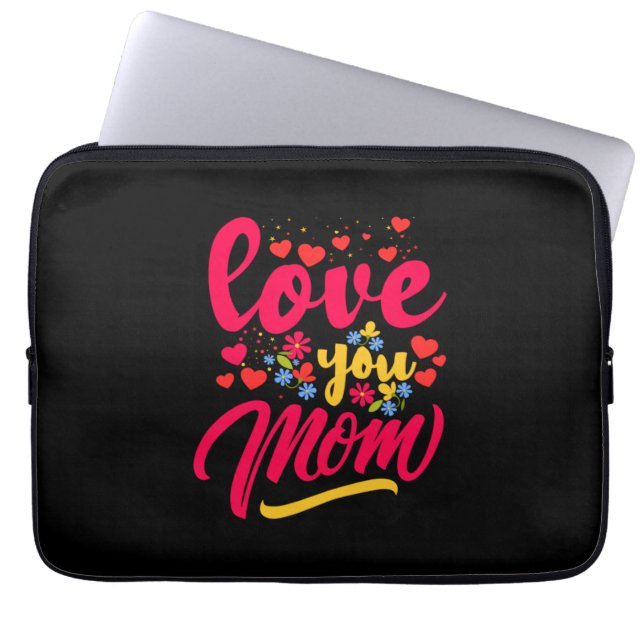 Capa Para Notebook Mãe Art Te Ama Mãe (Frente)