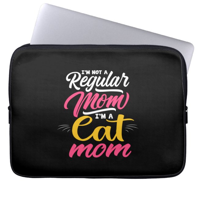 Capa Para Notebook Mãe Arte Sou Uma Mãe De Gato (Frente)