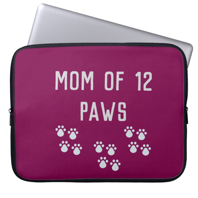 Capa Para Notebook Mãe de 12 patas (Frente)
