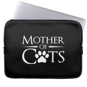 Capa Para Notebook Mãe De Gatos
