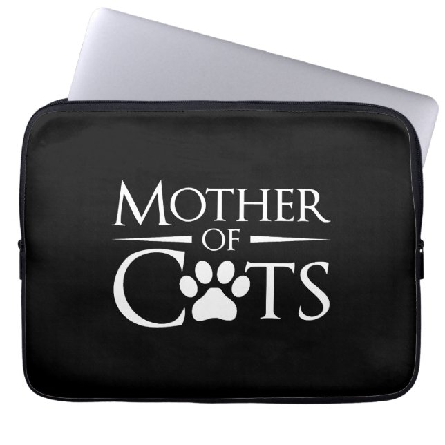 Capa Para Notebook Mãe De Gatos (Frente)