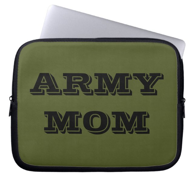 Capa Para Notebook Mãe do Exército bolsa de laptop (Frente)