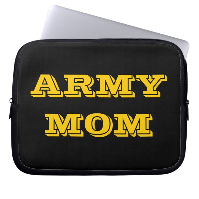 Capa Para Notebook Mãe do Exército bolsa de laptop (Frente)