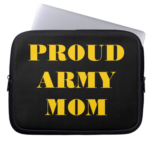 Capa Para Notebook Mãe do Exército Orgânico bolsa de laptop (Frente)