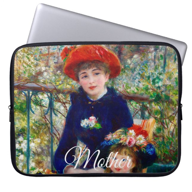 Capa Para Notebook Mãe e Filho de Renoir  (Frente)