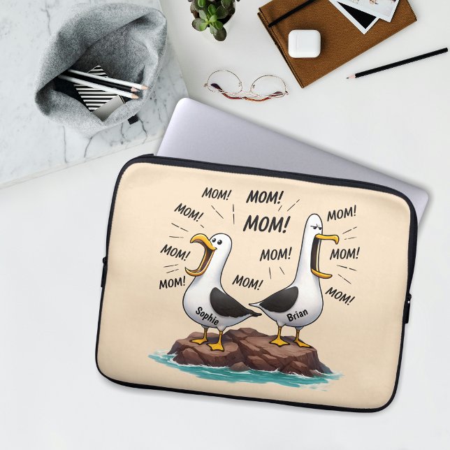 Capa Para Notebook Mãe Gaivota Engraçado Personalizado (Criador carregado)