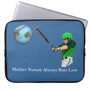 Capa Para Notebook Mãe Natureza sempre morde por último