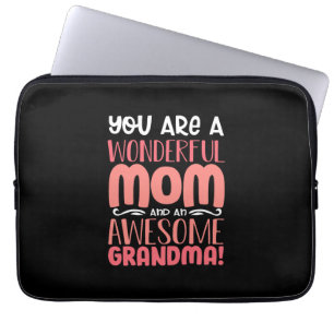 Capa Para Notebook Mãe presente   Orgulhosa Mãe Aniversário