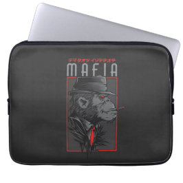 Capa Para Notebook Mafia Monkey Smoking Cigar Graphic | Japan