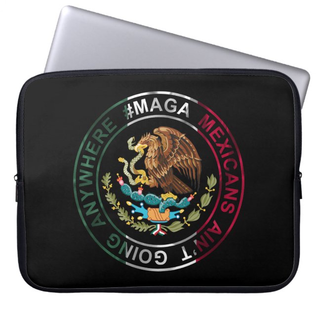 Capa Para Notebook MAGA mexicanos não vai a lugar nenhum (Frente)