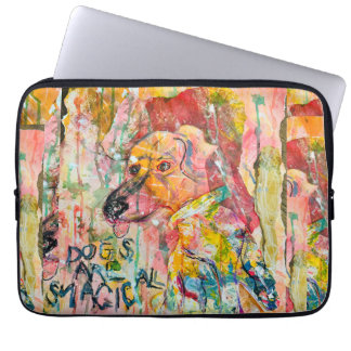 Capa Para Notebook Magical Dog Laptop Sleeve