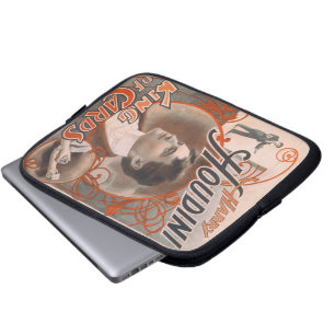Capa Para Notebook Mágico Harry Houdini o rei Cartão