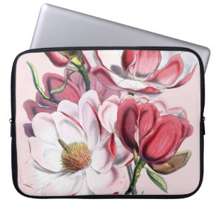 Capa Para Notebook Magnólia cor-de-rosa