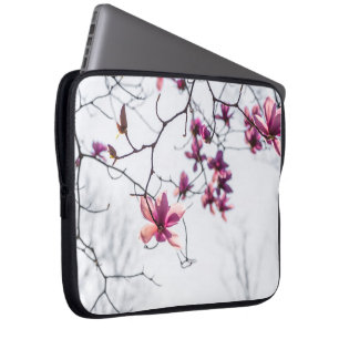 Capa Para Notebook Magnolias rosa