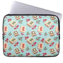 Mah Jongg Dragon Laptop Case