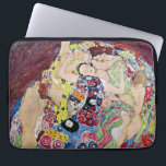 Capa Para Notebook Maiden (Virgem), Gustav Klimt, Vintage Art Nouveau<br><div class="desc">O Maiden (também conhecido como A Virgem) (1913), de Gustav Klimt, é uma pintura de retrato simbólico da Era Vitoriana Art Nouveau. Várias mulheres bocejando, esticando e dormindo em uma cama coberta de cobertores coloridos de padrão de mosaico. Sobre o artista: Gustav Klimt (1862-1918) era um pintor simbolista austríaco e...</div>
