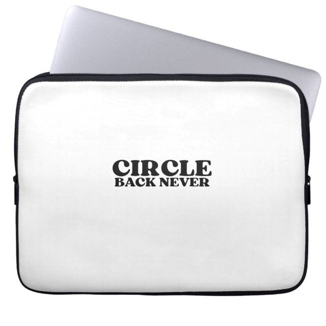 Capa Para Notebook Mainframe Insulation | Circle Back Never (Frente)