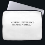 Capa Para Notebook Mainframe Insulation | Minimal Interface Padded<br><div class="desc">Secure your most critical tool. This 13-inch sleeve features high-density padding and a bold layout,  ensuring your machine is always protected during deployment.</div>
