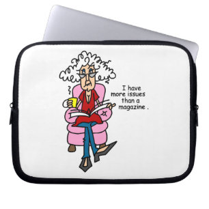 Capa Para Notebook Mais problemas do que um Humor da Revista