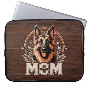 Capa Para Notebook Majestade Bond: Gee Vaucher German shepherd Cachor