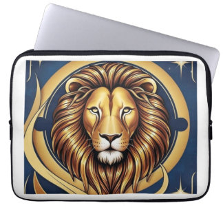 Capa Para Notebook Majestoso Leo: O Rei Acorda