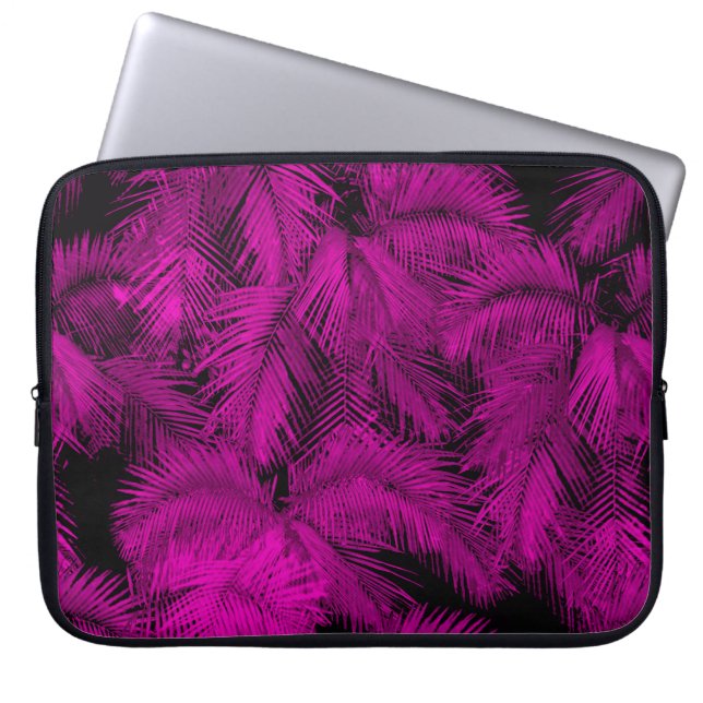 Capa Para Notebook Makana Palms Havaiano Neoprene Wetcase (Frente)