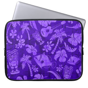 Capa Para Notebook Makapuu Beach Havaiano Batik Neoprene Wetcase