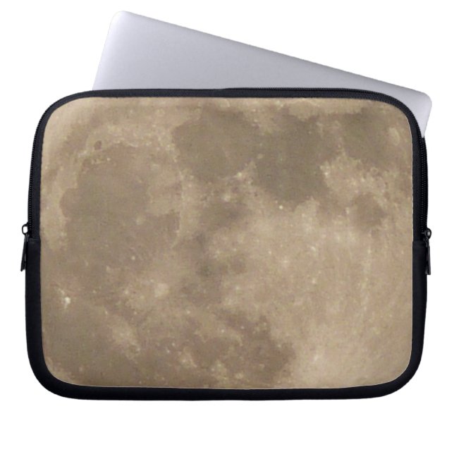 Capa Para Notebook Mala da Lua cheia Lap da Lua superior e presentes (Frente)
