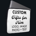 Capa Para Notebook Mala de Cobrir de Bolsa de laptop do Neoprene Pers<br><div class="desc">Maleta personalizada para Cobrir de 13 pol. personalizada Neoprene, leve e resistente à água com zip de carga superior (disponível para laptop de 10, 13 e 15 pol). Faça seu próprio aniversário personalizado, Natal, Dia de os pais, celebração de Dias de os namorados, presentes de escritório para ele (homem, homens,...</div>