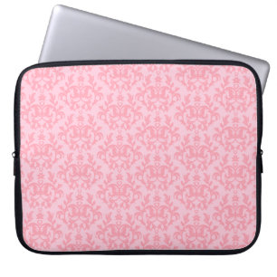 Capa Para Notebook Mala de laptop da rosa claro Damask "Kangaroo Paw"