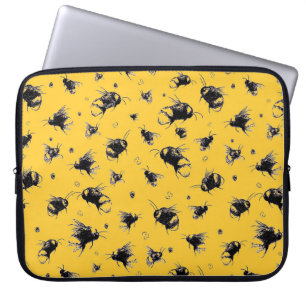 Capa Para Notebook Mala de Laptop de abelhas divertida   Presente de 